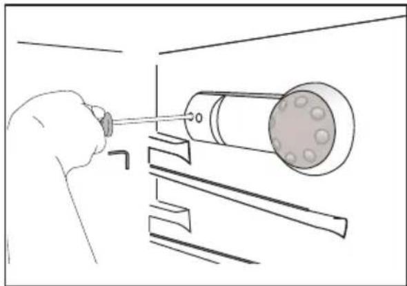 BLOMBERG SSM 9640 X - Replacing the interior lamp - 1