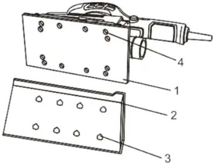 Meec Tools 010-089 - Gör hål i slippapperet - 1