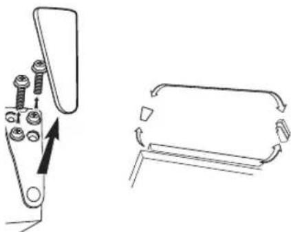 Sandstrøm SWC60B11 - Reversing the Door Swing - 3