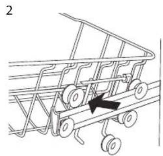 Sandstrøm SID60W14N - Adjusting the Upper Basket - 2