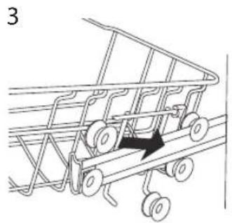 Sandstrøm SDW60W15N - Adjusting the Upper Basket - 3