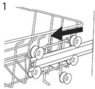 Sandstrøm SDW60X14N - Justering av övre korgen - 1