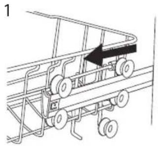 Sandstrøm SDW60W14N - Adjusting the Upper Basket - 1