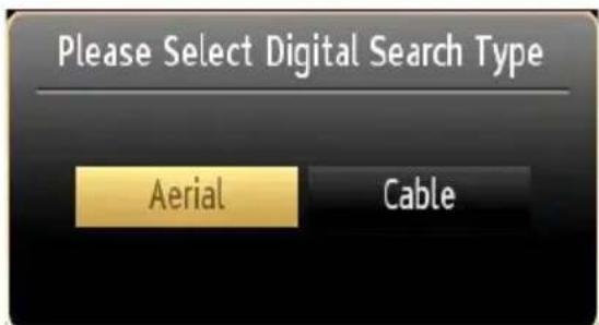 Please Select Digital Search Type Aerial Cable