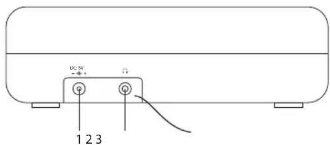 DC 5V 1 2 3