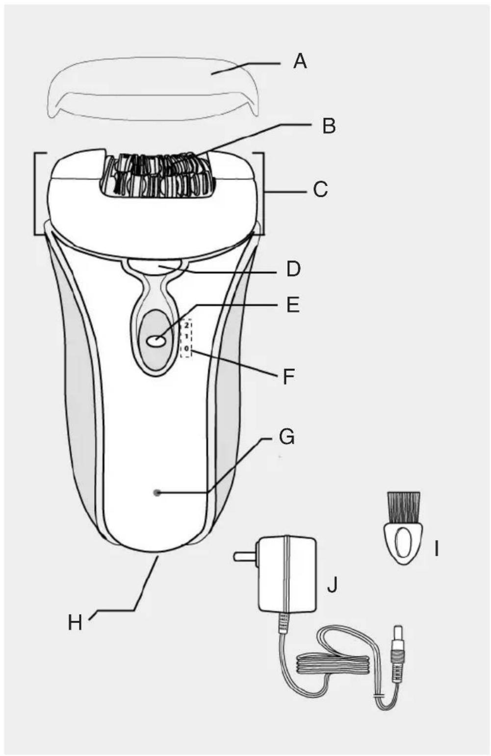 OBH NORDICA Velvet appeal epilator72 - velvet appeal epilator72 - 8