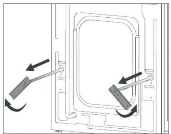 Equator EW 820 - Removing the shipping rods - 2