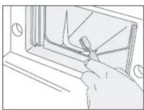 Equator EW 820 - Cleaning the Detergent drawer and Recess - 3