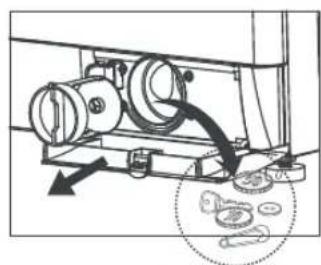 Equator EW 820 - Cleaning the coin trap - 3