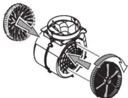 Husqvarna-Electrolux QFV80600W - Filter med aktivt kul der IKKE kan vaskes - 1