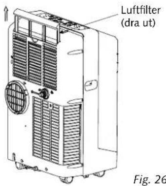 Luftfilter (dra ut) Fig. 26