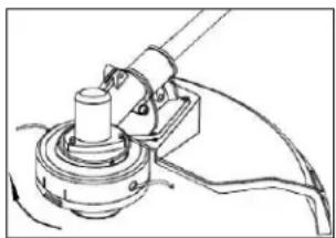 Meec Tools 723-076 - Montering av trimmerhuvud - 1
