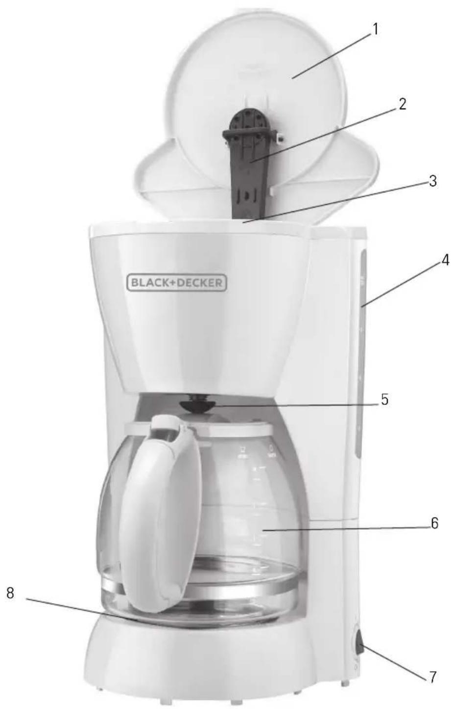 1 2 3 4 5 6 7 8 BLACK+DECKER