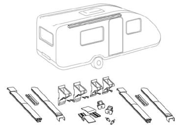 Inaca Venecia 350 - VENECIA350/400 THULE OMNISTOR 5003 / 5002 / 4900 / TRISTOR2 - 3