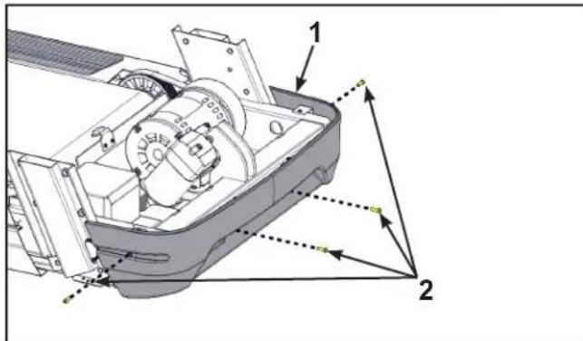 CYBEX 770T GO - Back routing: - 1