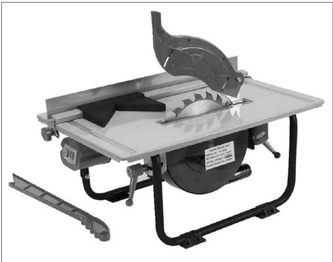 Meec Tools 244-022 - Operating instructions for Table Circular Saw - 1