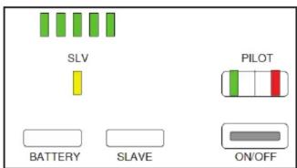 SLV PILOT BATTERY SLAVE ON/OFF