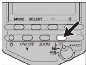 MODE SELECT ON/OFF ZOOM TEST HOLD