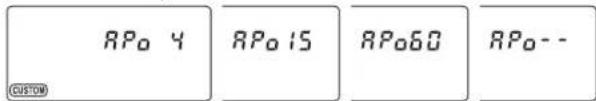 RPO 4 RPO 15 RPO60 RPO-- CUSTOM