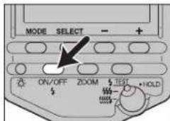MODE SELECT ON/OFF ZOOM TEST HOLD