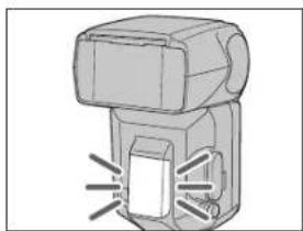 KONICA MINOLTA 5600HS - Press the data panel illuminator. - 1