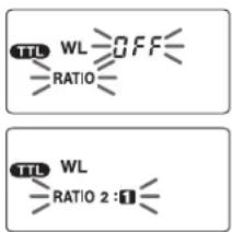 TTL WL OFF RATIO TTL WL RATIO 2 :1