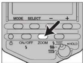 MODE SELECT - + ON/OFF ZOOM TEST HOLD