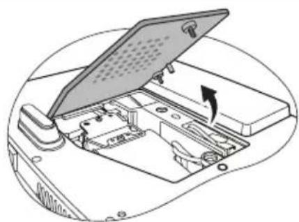 BENQ MP525 - Replacing the lamp - 4