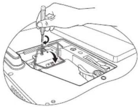 BENQ MP525 - Replacing the lamp - 11