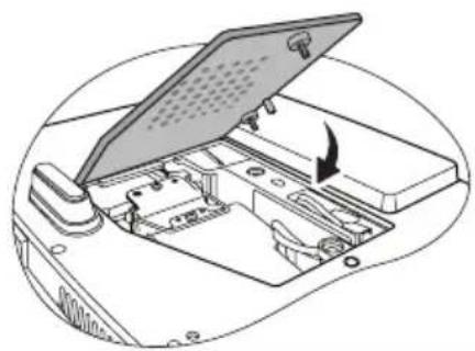 BENQ MP525 - Replacing the lamp - 12