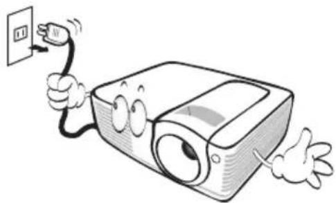 BENQ MP525 - Safety Instructions (Continued) - 3