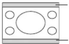 BENQ MP525 - Obtaining a preferred projected image size - 2