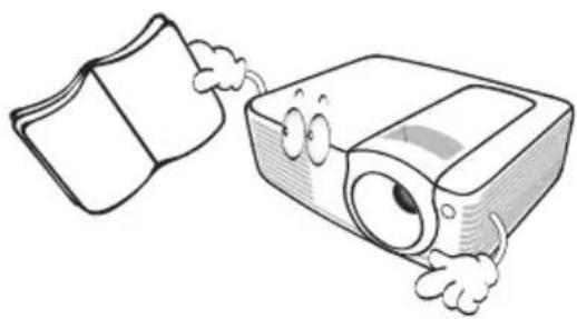 BENQ MP525 - Safety Instructions - 1