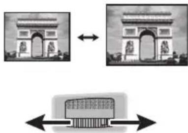 Historical illustration showing the transformation of the Triomphe in the Eiffel Tower, with directional arrows indicating evolution.