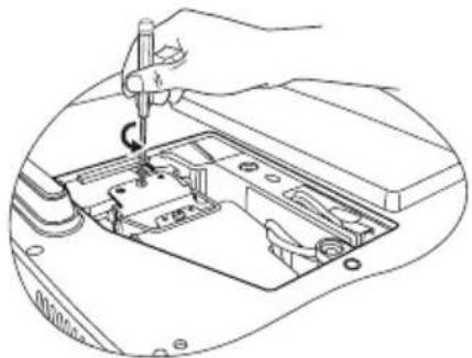 BENQ MP525 - Replacing the lamp - 5