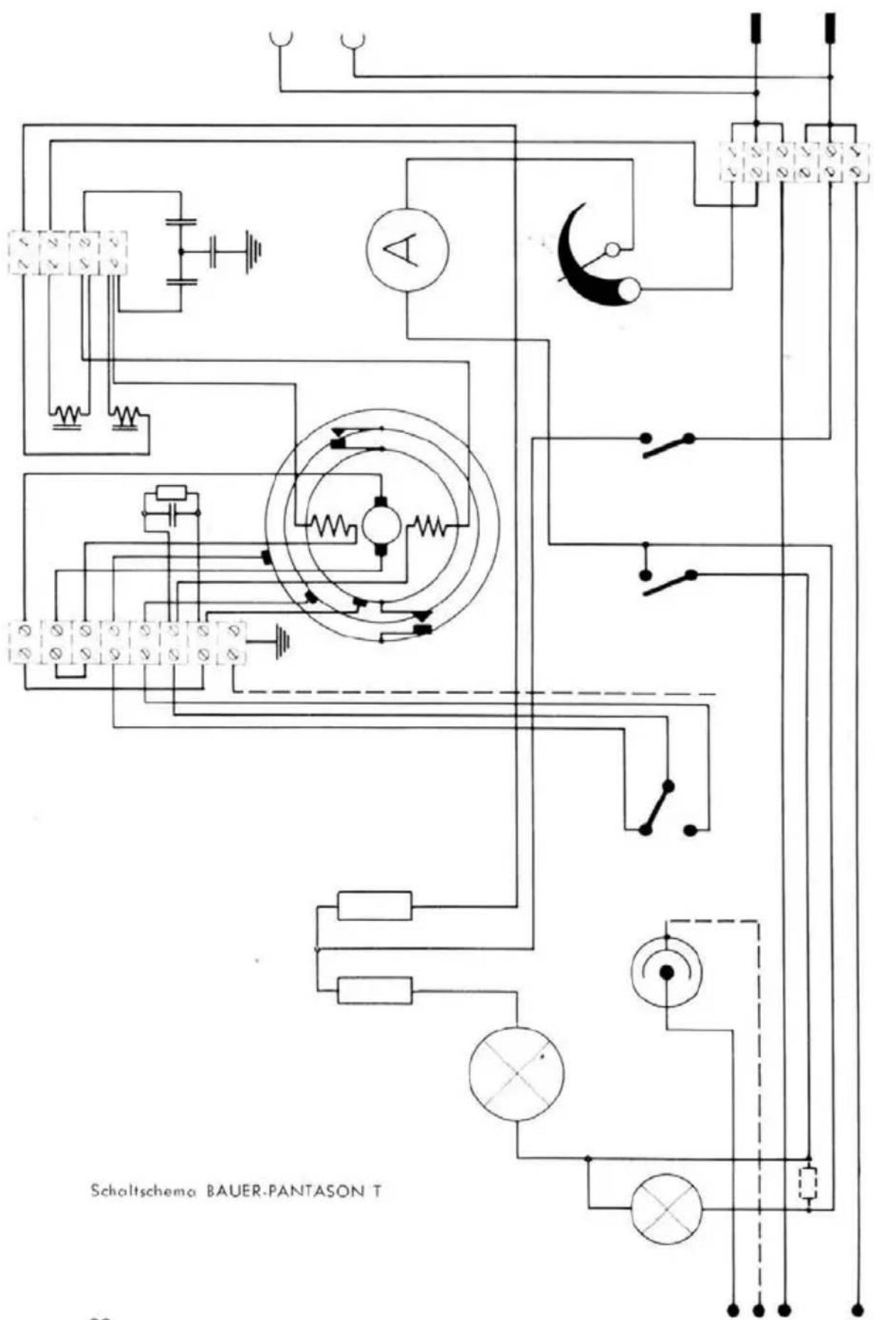 Schaltschema BAUER-PANTASON T