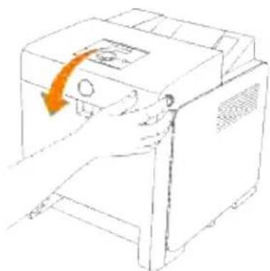 DELL 3110cn - Identifikation af stedet for papirstop - 9