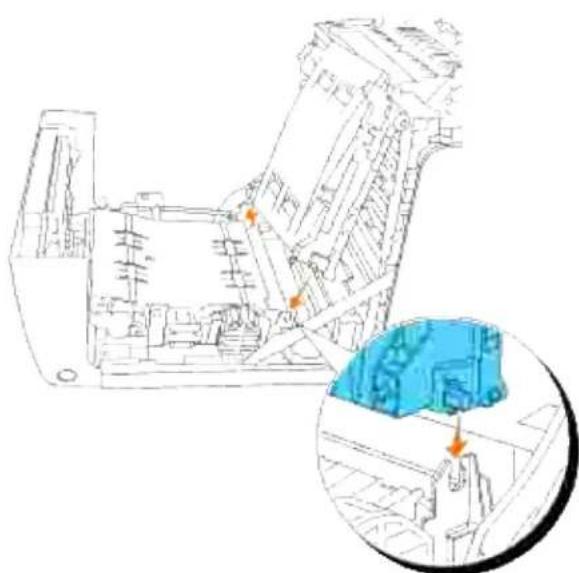DELL 3110cn - Udtagning af den brugte rem-enhed - 5