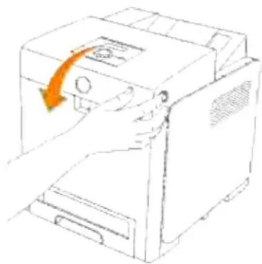DELL 3110cn - Installering af et dupleksmodul - 3
