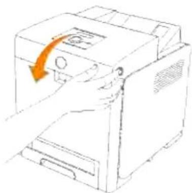 DELL 3110cn - Udtagning af den ekstra duplekser - 1
