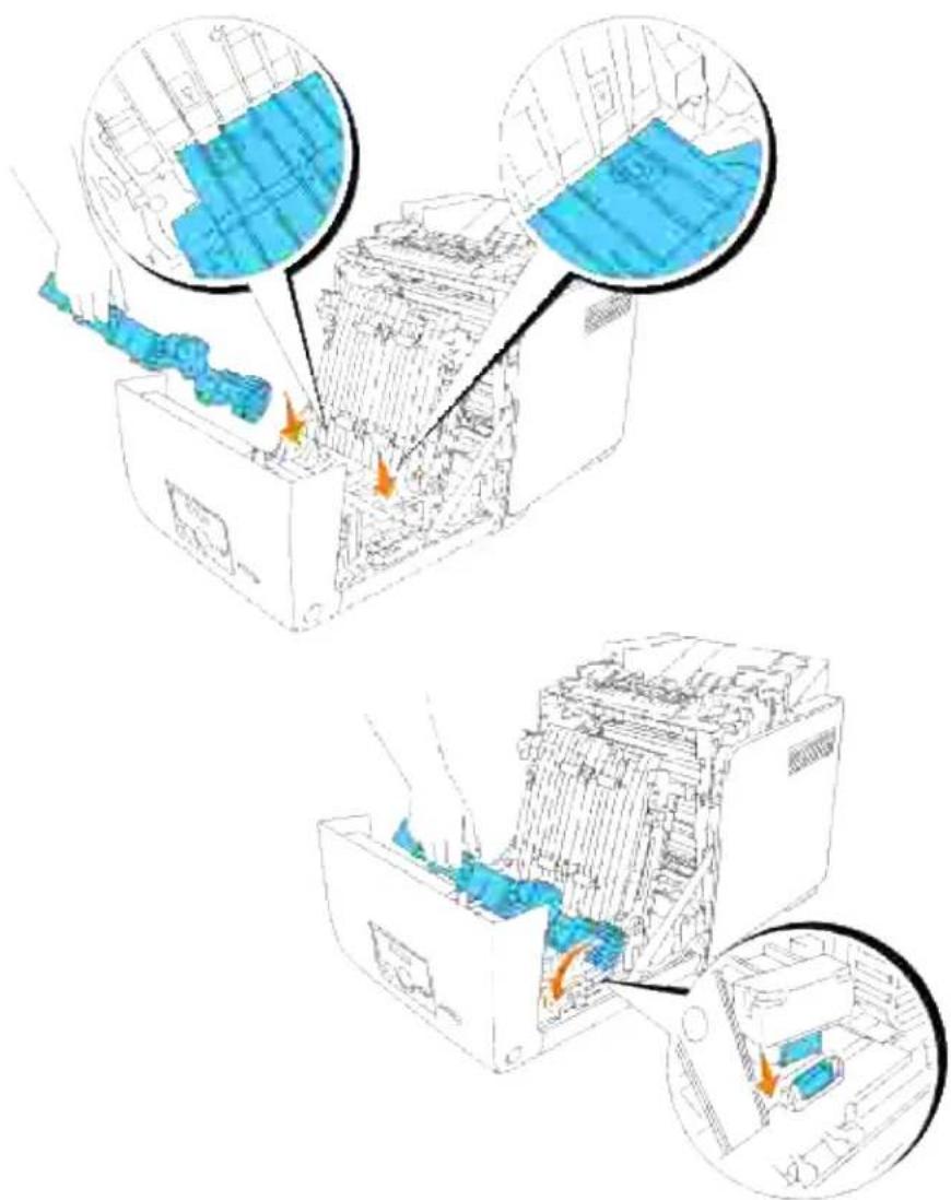 DELL 3110cn - Installering af et dupleksmodul - 5