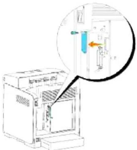 DELL 3110cn - Installation af Dell trådløs printer-adapter 3310 USB - 3