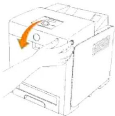 DELL 3110cn - Udtagning af den brugte fuser - 2