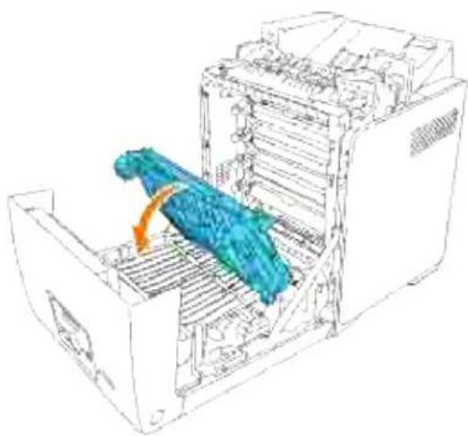 DELL 3110cn - Installering af et dupleksmodul - 6