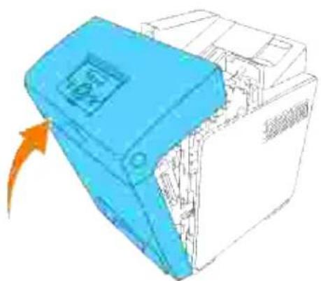DELL 3110cn - Installation af udskrivningspatroner - 9