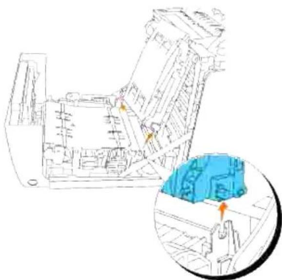 DELL 3110cn - Udtagning af den brugte rem-enhed - 4