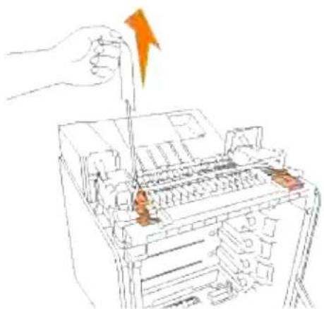 DELL 3110cn - Installation af udskrivningspatroner - 3