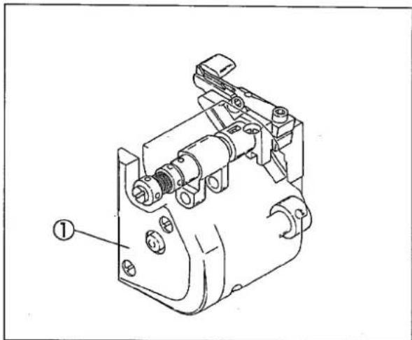 Technical diagram of a mechanical device with numbered component labels