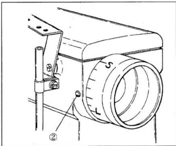 Technical diagram of a mechanical device with labeled parts and directional arrows indicating motion or assembly.