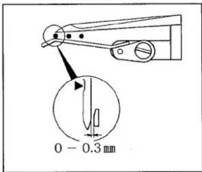 0 - 0.3 mm
